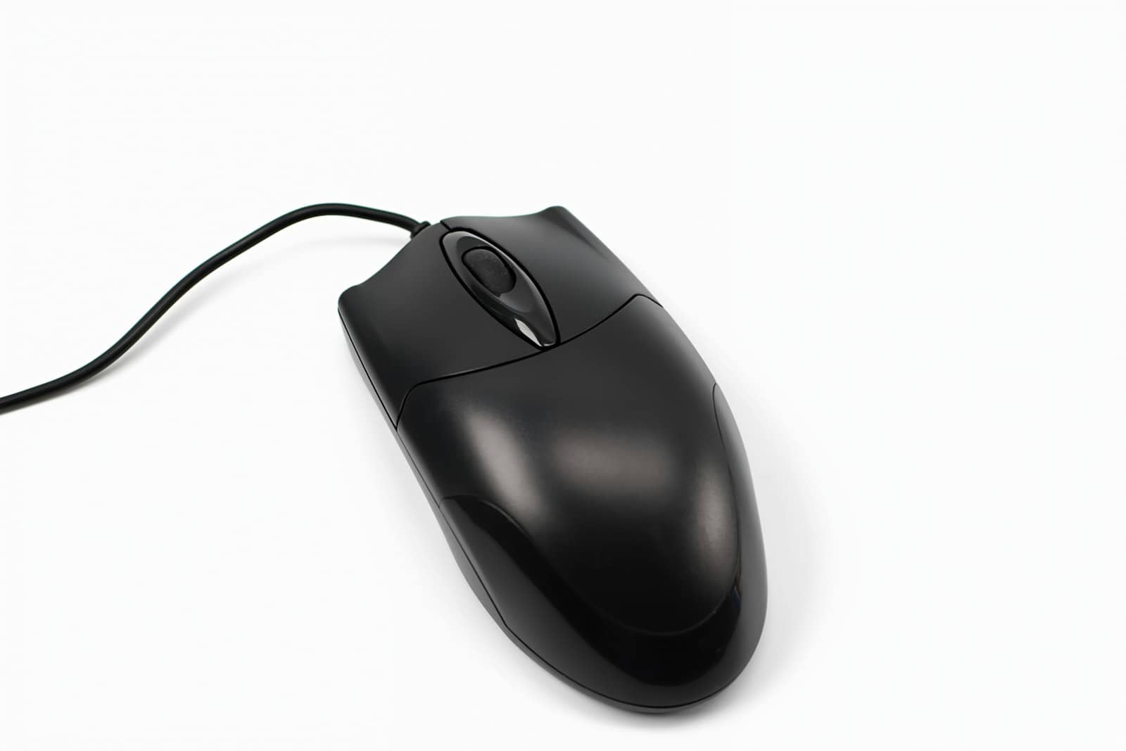 A gaming mouse close-up