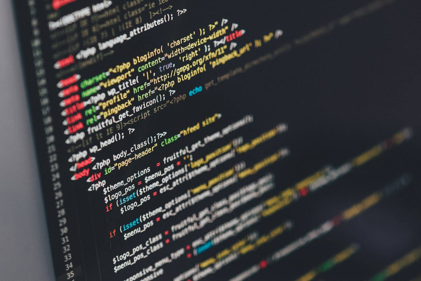 A developer reviewing code and updates