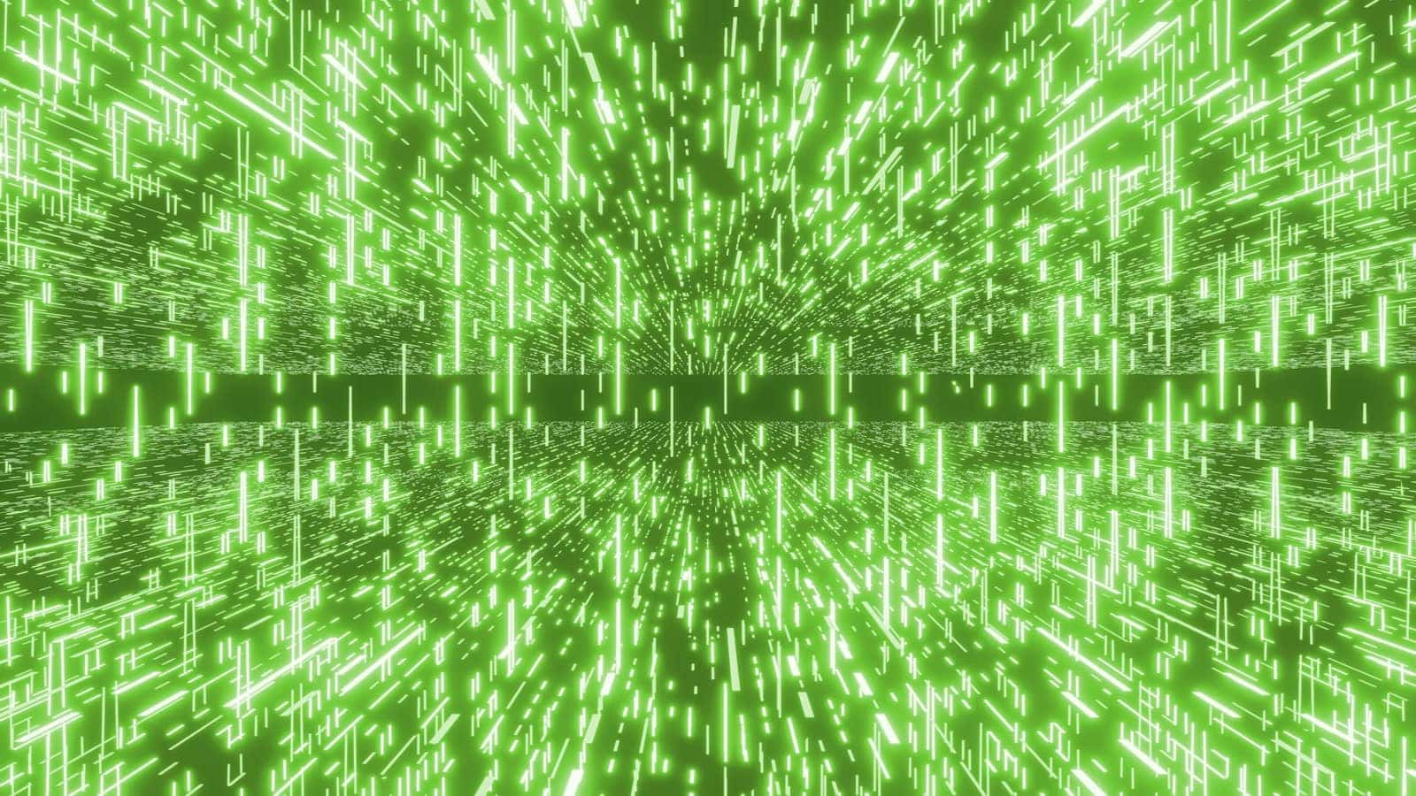 Abstract cybersecurity and code visualization