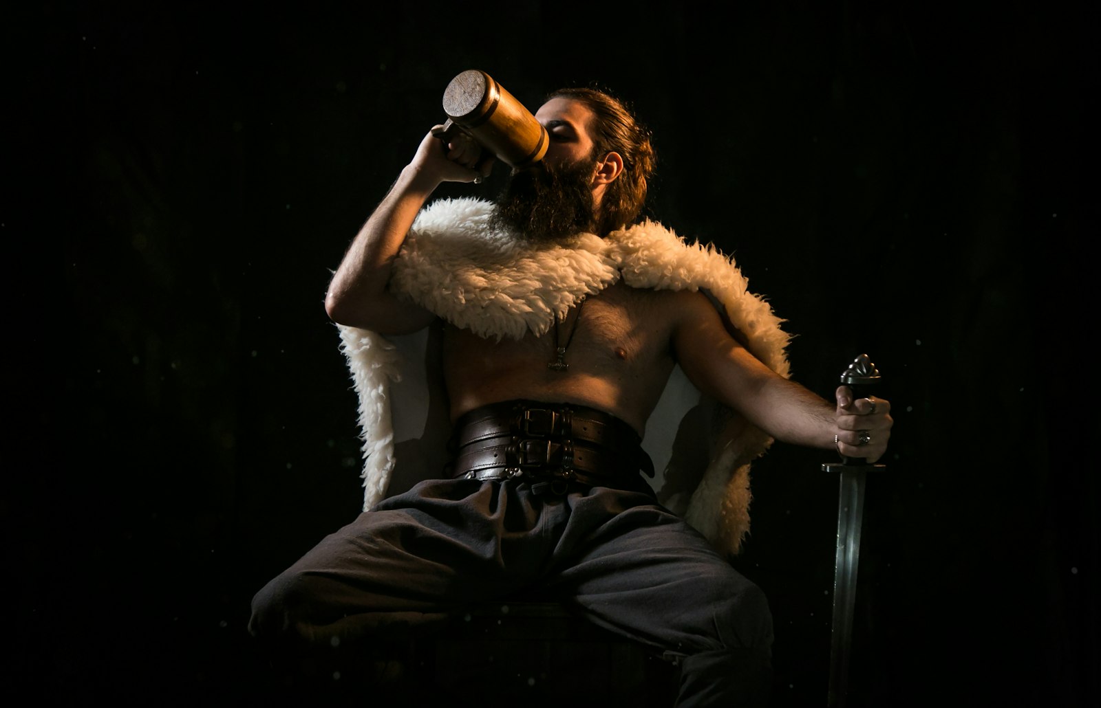 Norse-inspired landscape evoking God of War's mythology