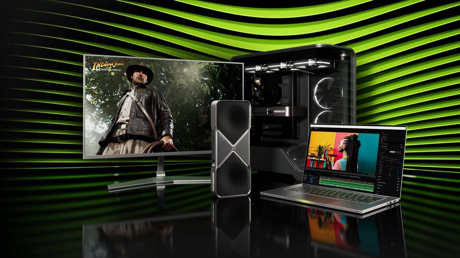 NVIDIA GeForce RTX 50 series Blackwell graphics card family
