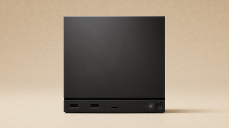 Valve's Steam Machine console, official product photo