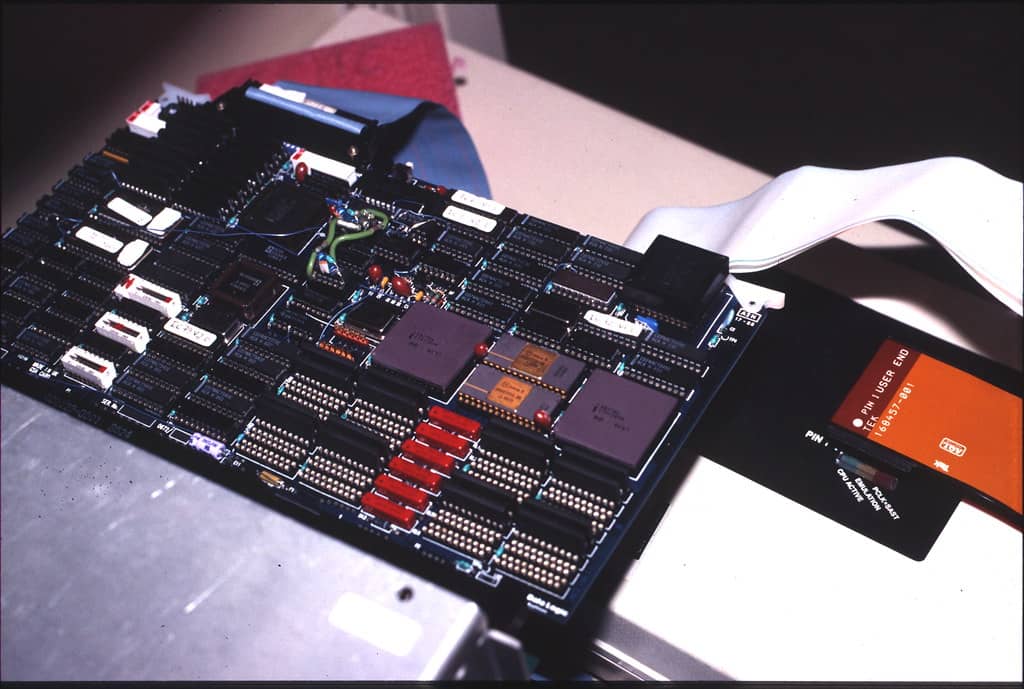 RTX PRO 6000 Blackwell graphics card installed in a workstation tower