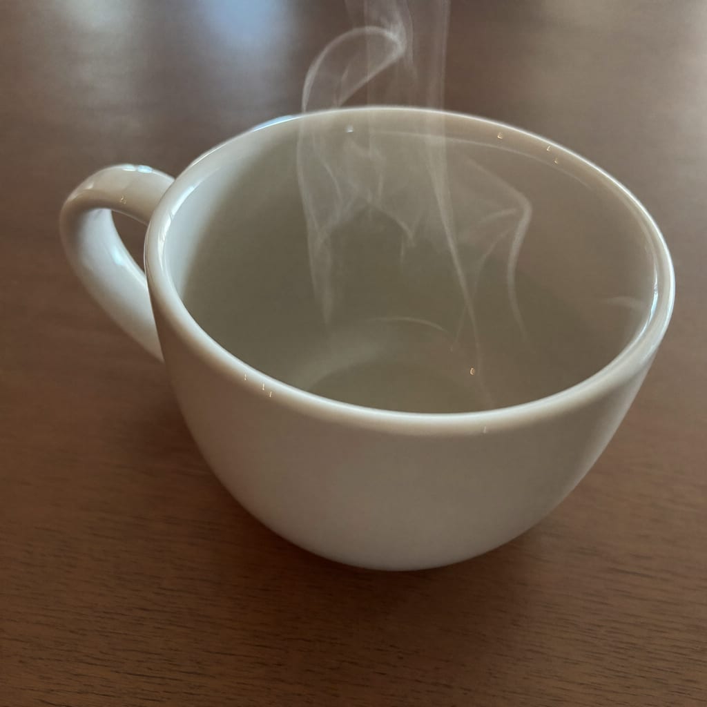 A ceramic coffee mug product shot generated with Higgsfield